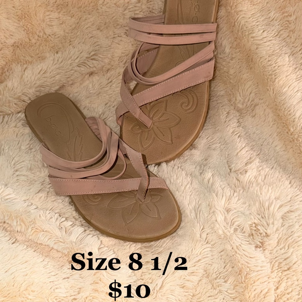 Beige Strappy Sandals